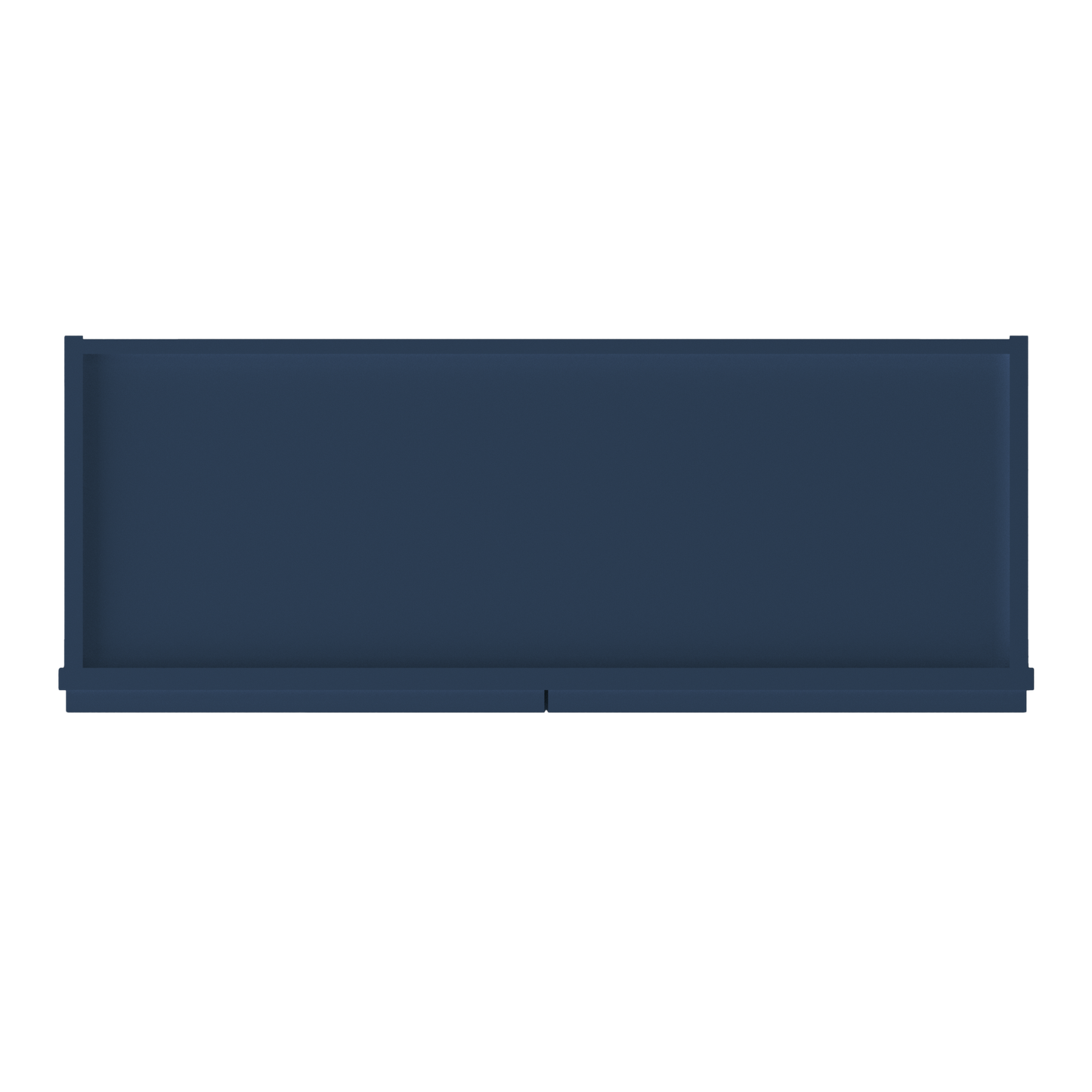 Wall Kitchen Cabinet W3324 Danbury Blue LessCare 33 in. width 24 in. height 12 in. depth - Kitchen Cabinets