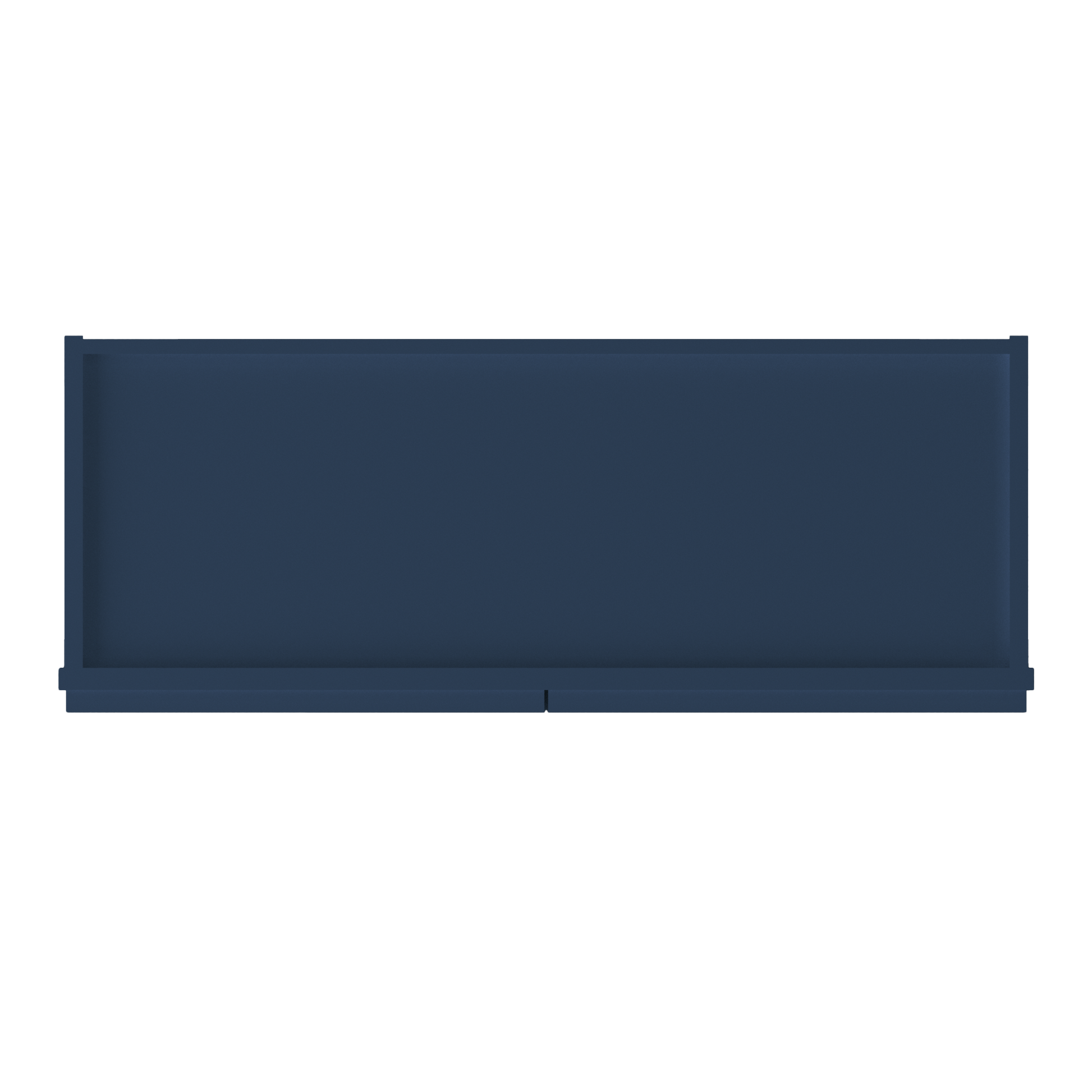 Wall Kitchen Cabinet W3324 Danbury Blue LessCare 33 in. width 24 in. height 12 in. depth - Kitchen Cabinets
