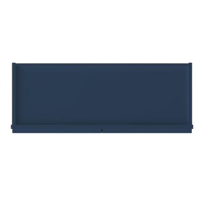Wall Kitchen Cabinet W3324 Danbury Blue LessCare 33 in. width 24 in. height 12 in. depth - Kitchen Cabinets