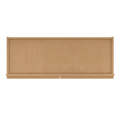 Wall Kitchen Cabinet W3324 Shaker Toffee LessCare 33 in. width 24 in. height 12 in. depth - Kitchen Cabinets