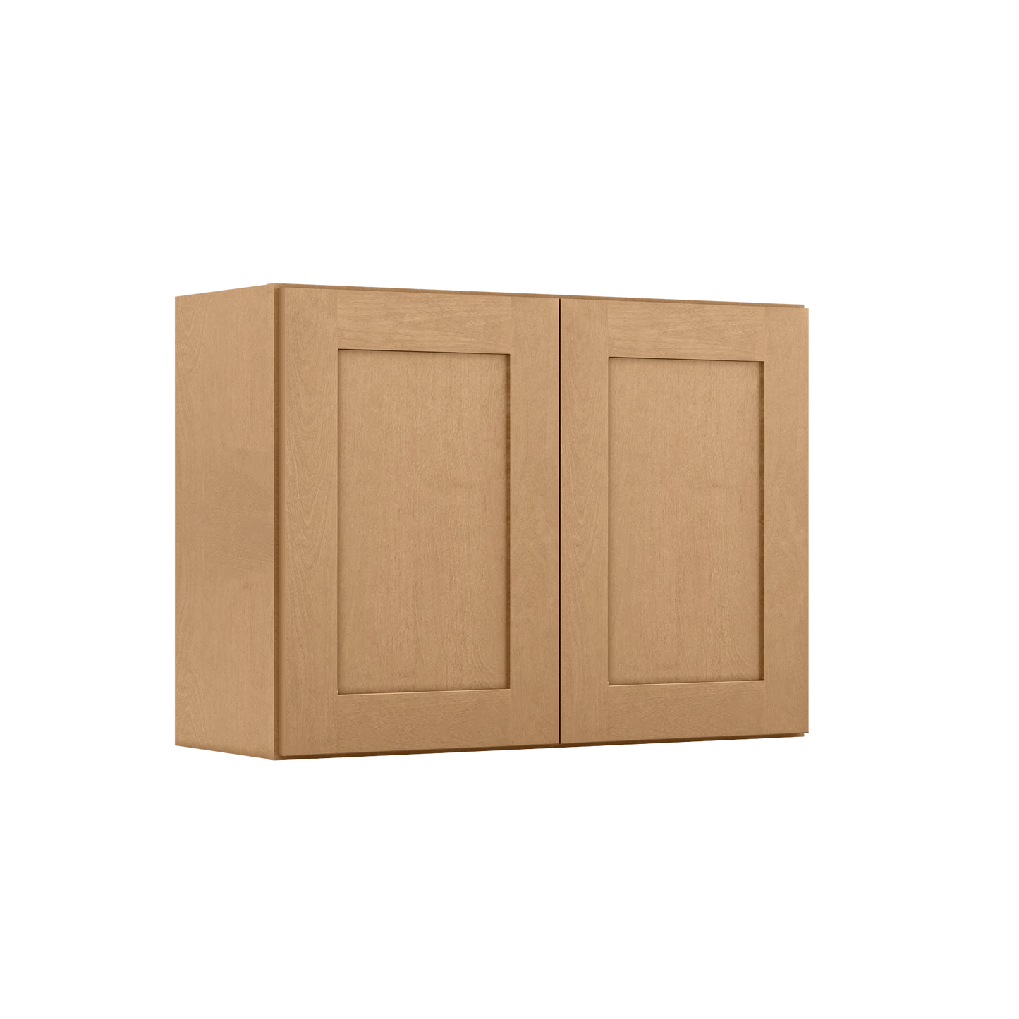 Wall Kitchen Cabinet W3324 Shaker Toffee LessCare 33 in. width 24 in. height 12 in. depth - Kitchen Cabinets