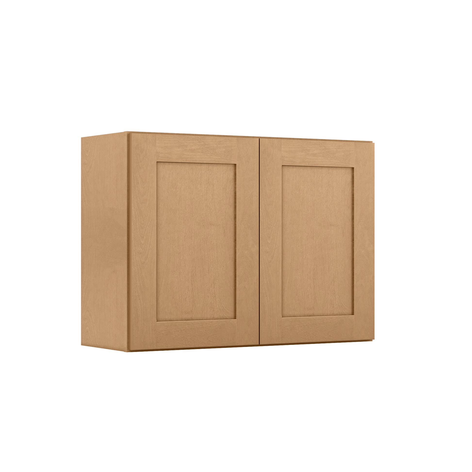 Wall Kitchen Cabinet W3324 Shaker Toffee LessCare 33 in. width 24 in. height 12 in. depth - Kitchen Cabinets