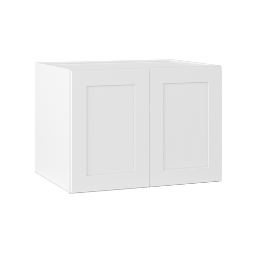 Wall Kitchen Cabinet W332424 Alpina White LessCare 33 in. width 24 in. height 24 in. depth - Kitchen Cabinets