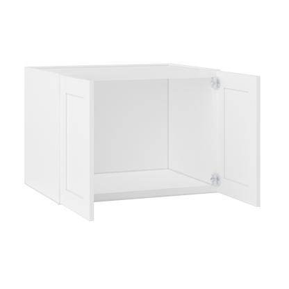 Wall Kitchen Cabinet W332424 Alpina White LessCare 33 in. width 24 in. height 24 in. depth - Kitchen Cabinets