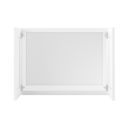 Wall Kitchen Cabinet W332424 Alpina White LessCare 33 in. width 24 in. height 24 in. depth - Kitchen Cabinets