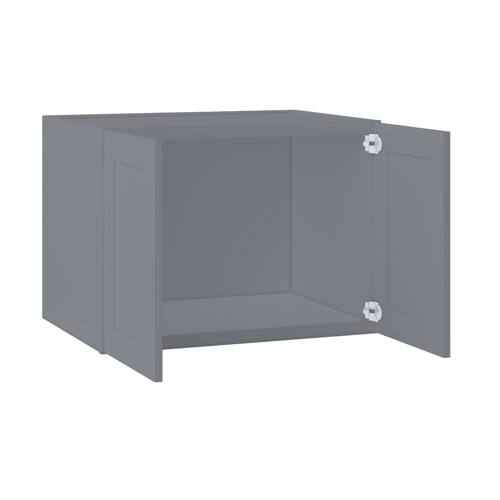 Wall Kitchen Cabinet W332424 Colonial Gray LessCare 33 in. width 24 in. height 24 in. depth - Kitchen Cabinets