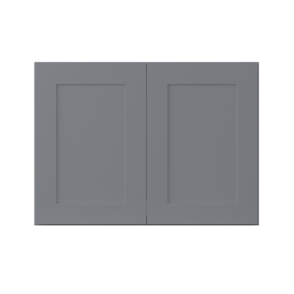 Wall Kitchen Cabinet W332424 Colonial Gray LessCare 33 in. width 24 in. height 24 in. depth - Kitchen Cabinets