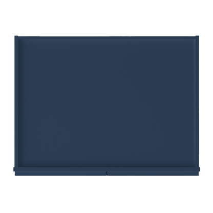 Wall Kitchen Cabinet W332424 Danbury Blue LessCare 33 in. width 24 in. height 24 in. depth - Kitchen Cabinets