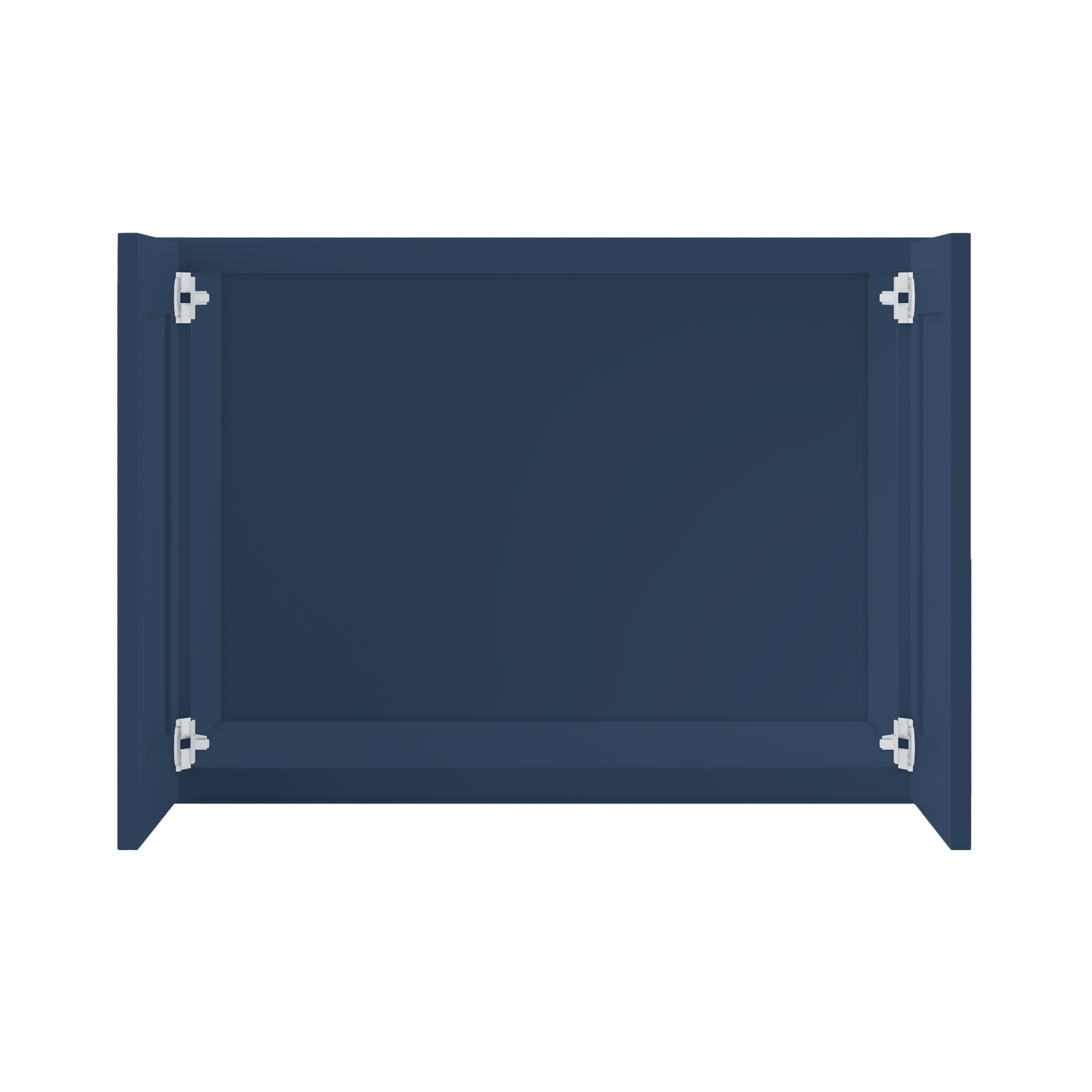 Wall Kitchen Cabinet W332424 Danbury Blue LessCare 33 in. width 24 in. height 24 in. depth - Kitchen Cabinets