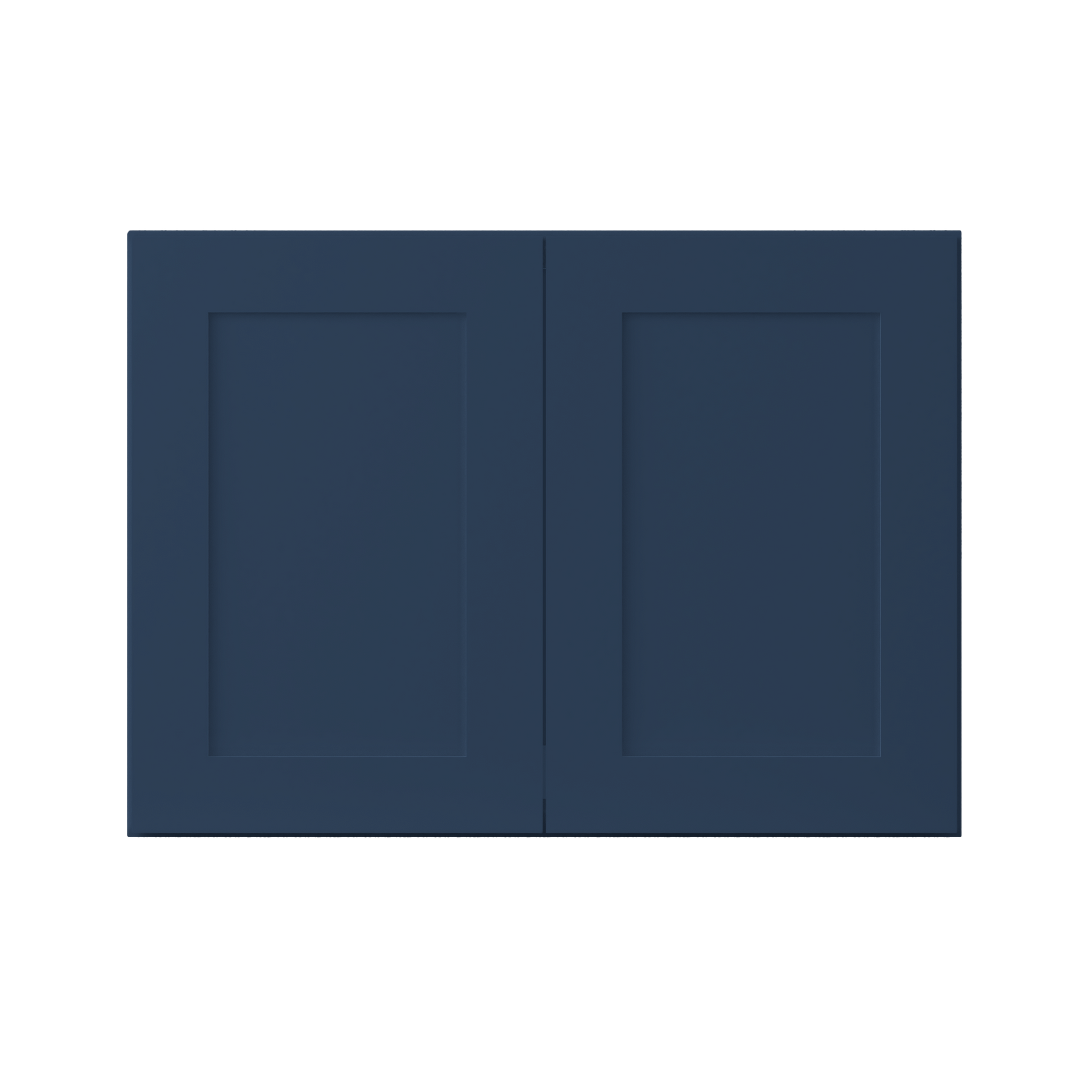 Wall Kitchen Cabinet W332424 Danbury Blue LessCare 33 in. width 24 in. height 24 in. depth - Kitchen Cabinets