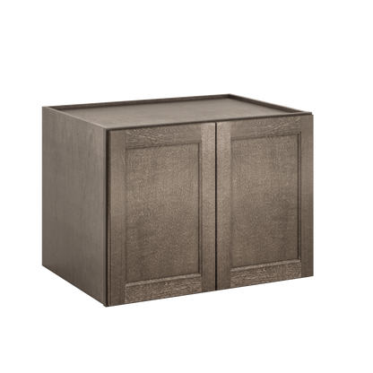 Wall Kitchen Cabinet W332424 Milan Slate LessCare 33 in. width 24 in. height 24 in. depth - Kitchen Cabinets