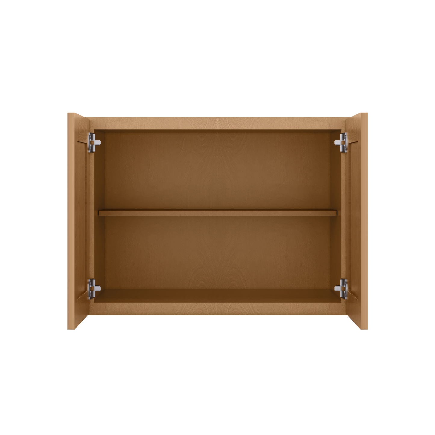 Wall Kitchen Cabinet W332424 Shaker Toffee LessCare 33 in. width 24 in. height 24 in. depth - Kitchen Cabinets