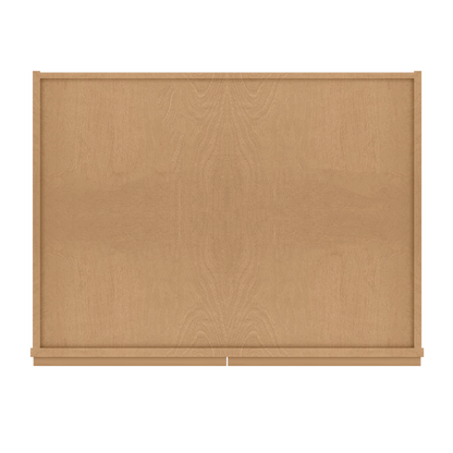 Wall Kitchen Cabinet W332424 Shaker Toffee LessCare 33 in. width 24 in. height 24 in. depth - Kitchen Cabinets