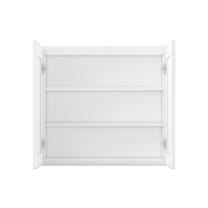 Wall Kitchen Cabinet W3330 Alpina White LessCare 33 in. width 30 in. height 12 in. depth - Kitchen Cabinets