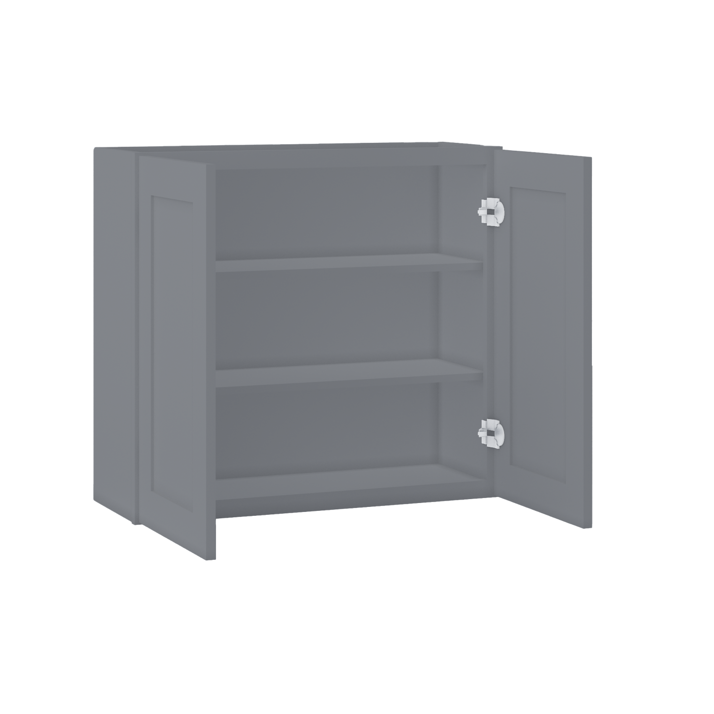 Wall Kitchen Cabinet W3330 Colonial Gray LessCare 33 in. width 30 in. height 12 in. depth - Kitchen Cabinets