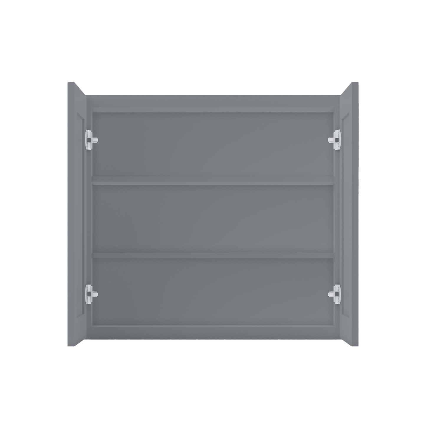 Wall Kitchen Cabinet W3330 Colonial Gray LessCare 33 in. width 30 in. height 12 in. depth - Kitchen Cabinets