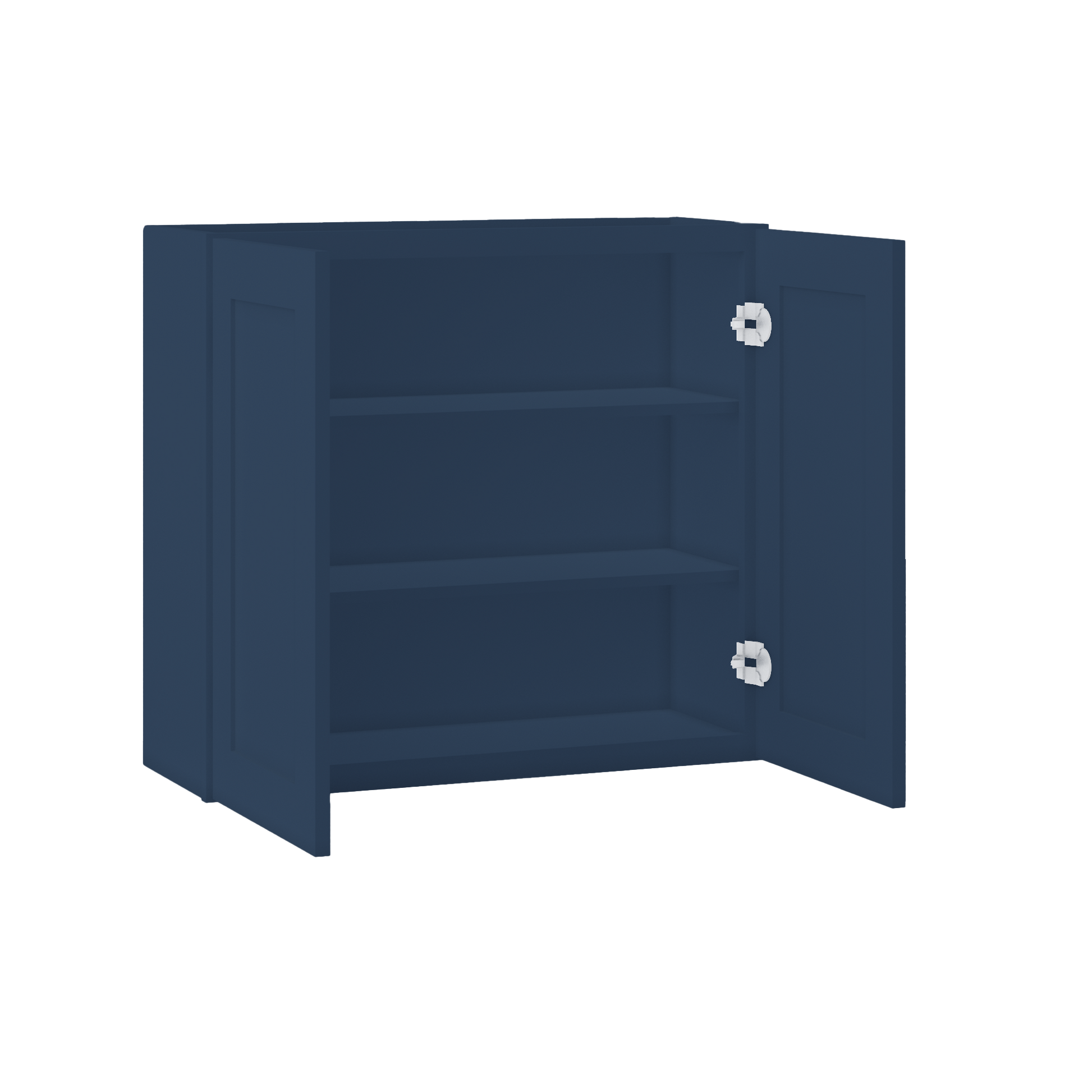 Wall Kitchen Cabinet W3330 Danbury Blue LessCare 33 in. width 30 in. height 12 in. depth - Kitchen Cabinets