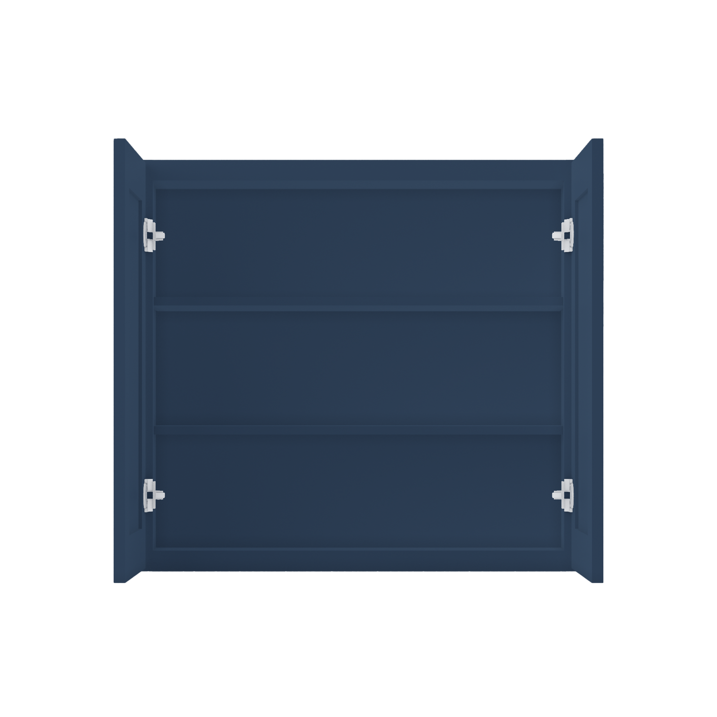 Wall Kitchen Cabinet W3330 Danbury Blue LessCare 33 in. width 30 in. height 12 in. depth - Kitchen Cabinets