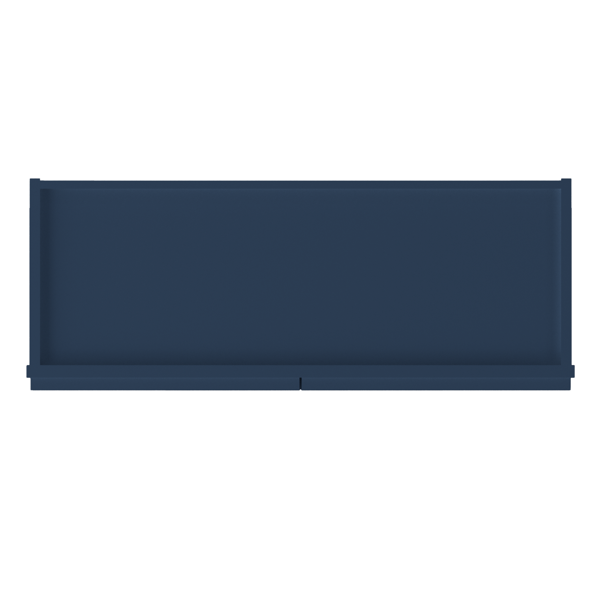 Wall Kitchen Cabinet W3330 Danbury Blue LessCare 33 in. width 30 in. height 12 in. depth - Kitchen Cabinets