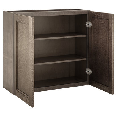 Wall Kitchen Cabinet W3330 Milan Slate 33 in. width 30 in. height 12 in. depth - Kitchen Cabinets