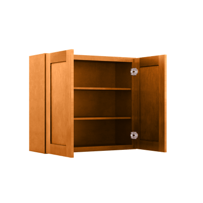 Wall Kitchen Cabinet W3330 Newport LessCare 33 in. width 30 in. height 12 in. depth - Kitchen Cabinets