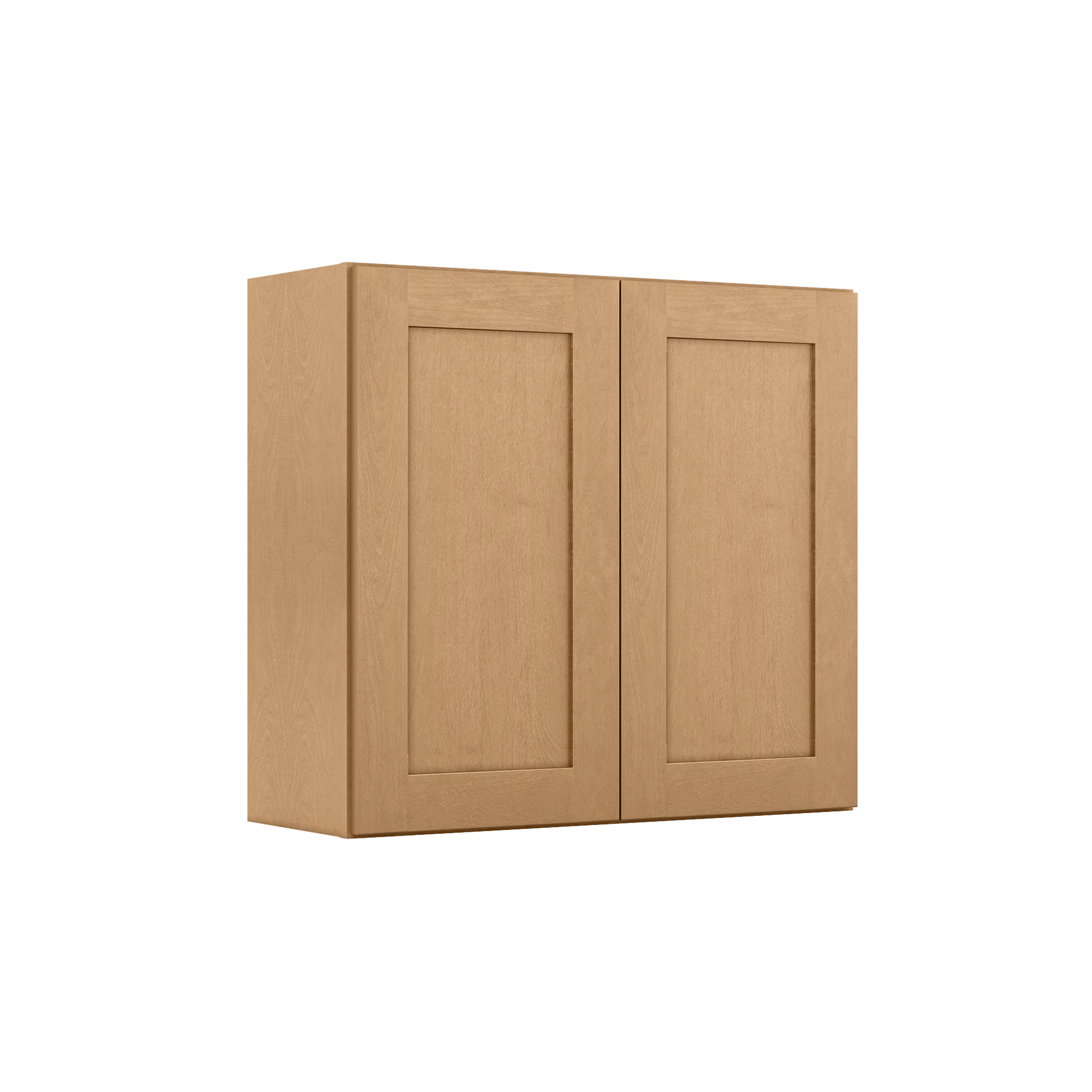 Wall Kitchen Cabinet W3330 Shaker Toffee LessCare 33 in. width 30 in. height 12 in. depth - Kitchen Cabinets