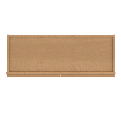 Wall Kitchen Cabinet W3330 Shaker Toffee LessCare 33 in. width 30 in. height 12 in. depth - Kitchen Cabinets
