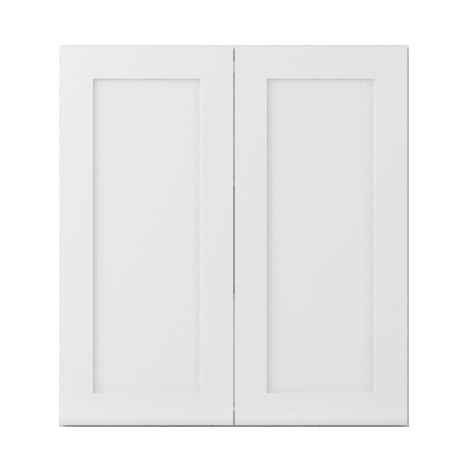 Wall Kitchen Cabinet W3336 Alpina White LessCare 33 in. width 36 in. height 12 in. depth - Kitchen Cabinets