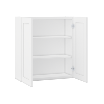 Wall Kitchen Cabinet W3336 Alpina White LessCare 33 in. width 36 in. height 12 in. depth - Kitchen Cabinets