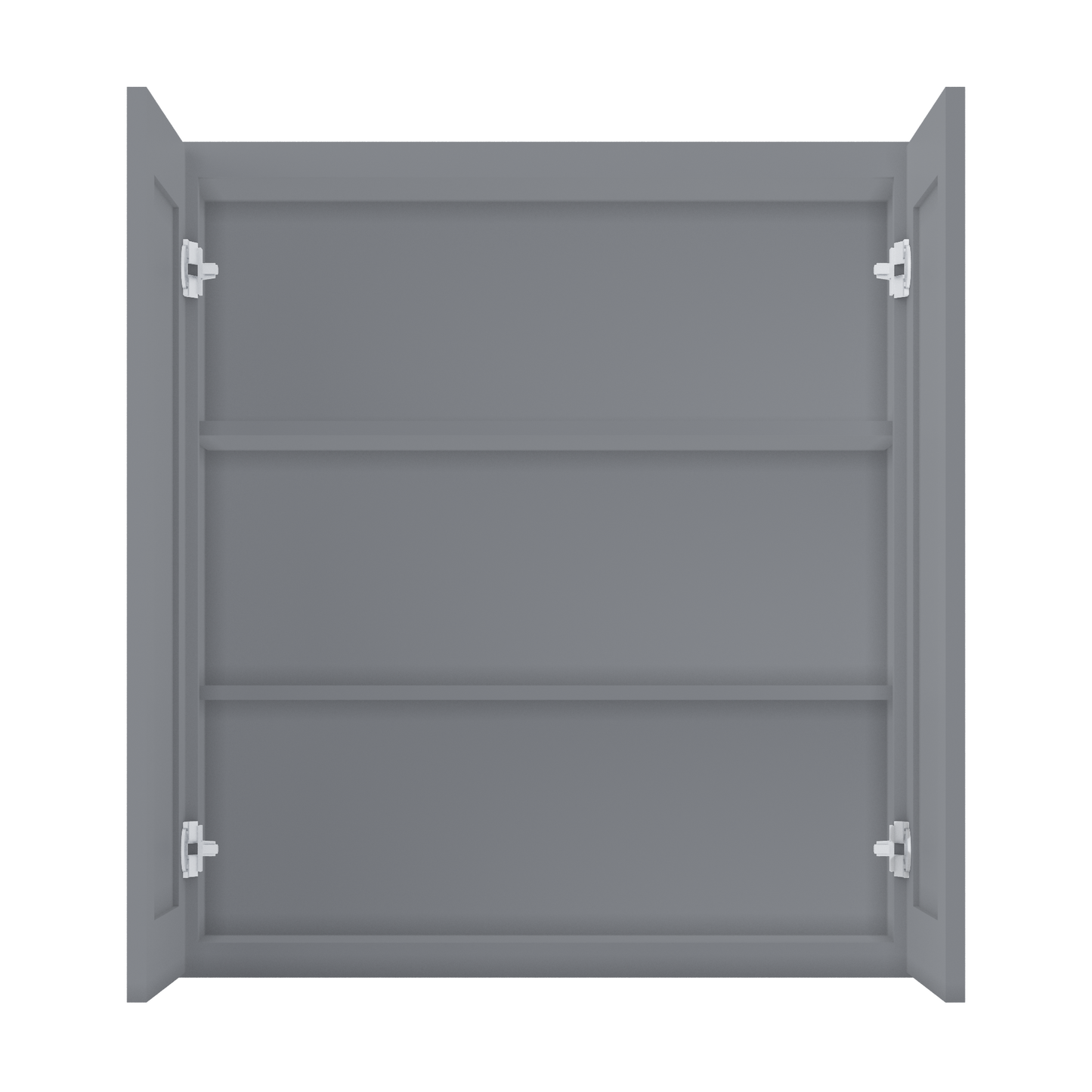 Wall Kitchen Cabinet W3336 Colonial Gray LessCare 33 in. width 36 in. height 12 in. depth - Kitchen Cabinets
