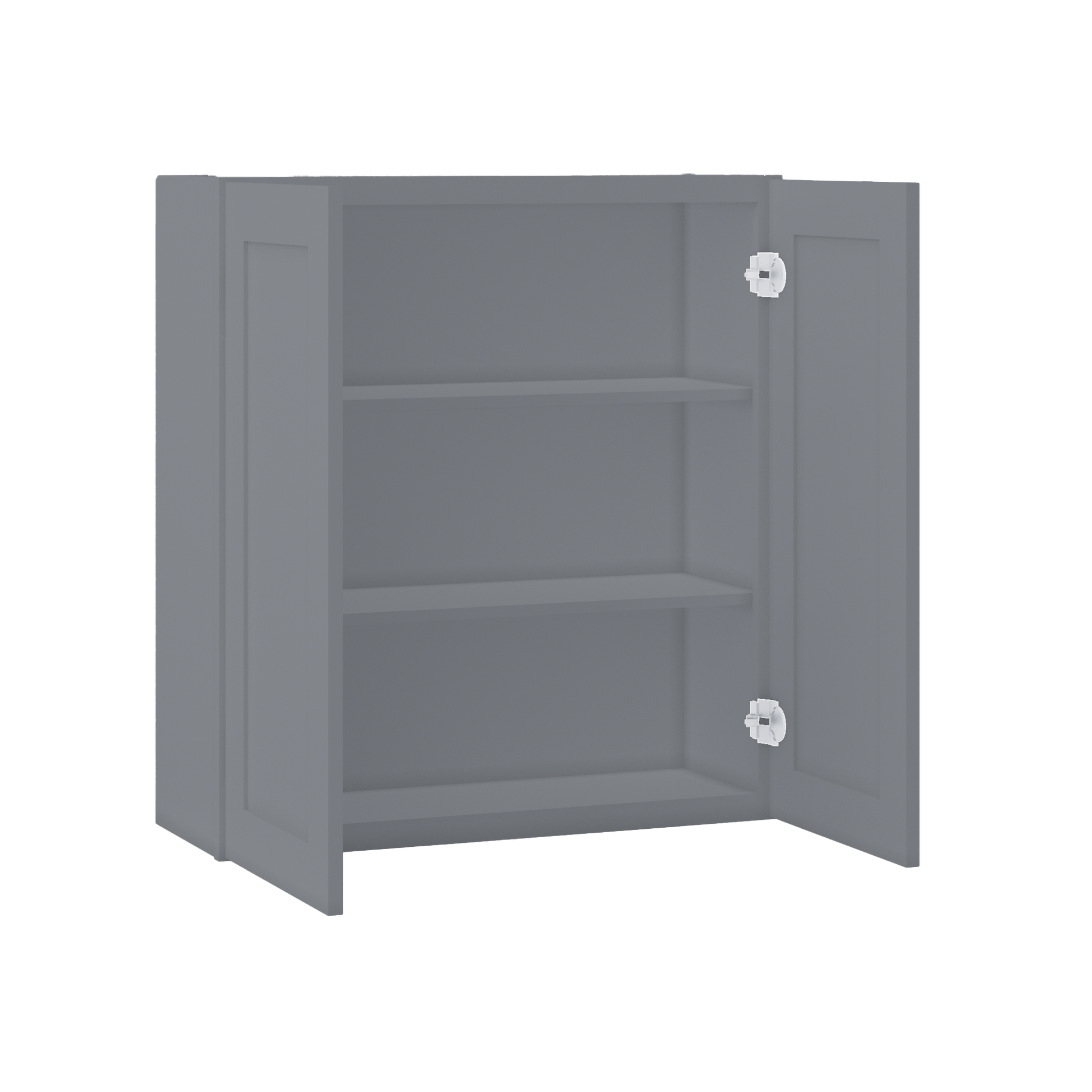 Wall Kitchen Cabinet W3336 Colonial Gray LessCare 33 in. width 36 in. height 12 in. depth - Kitchen Cabinets