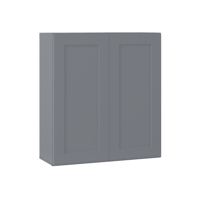 Wall Kitchen Cabinet W3336 Colonial Gray LessCare 33 in. width 36 in. height 12 in. depth - Kitchen Cabinets