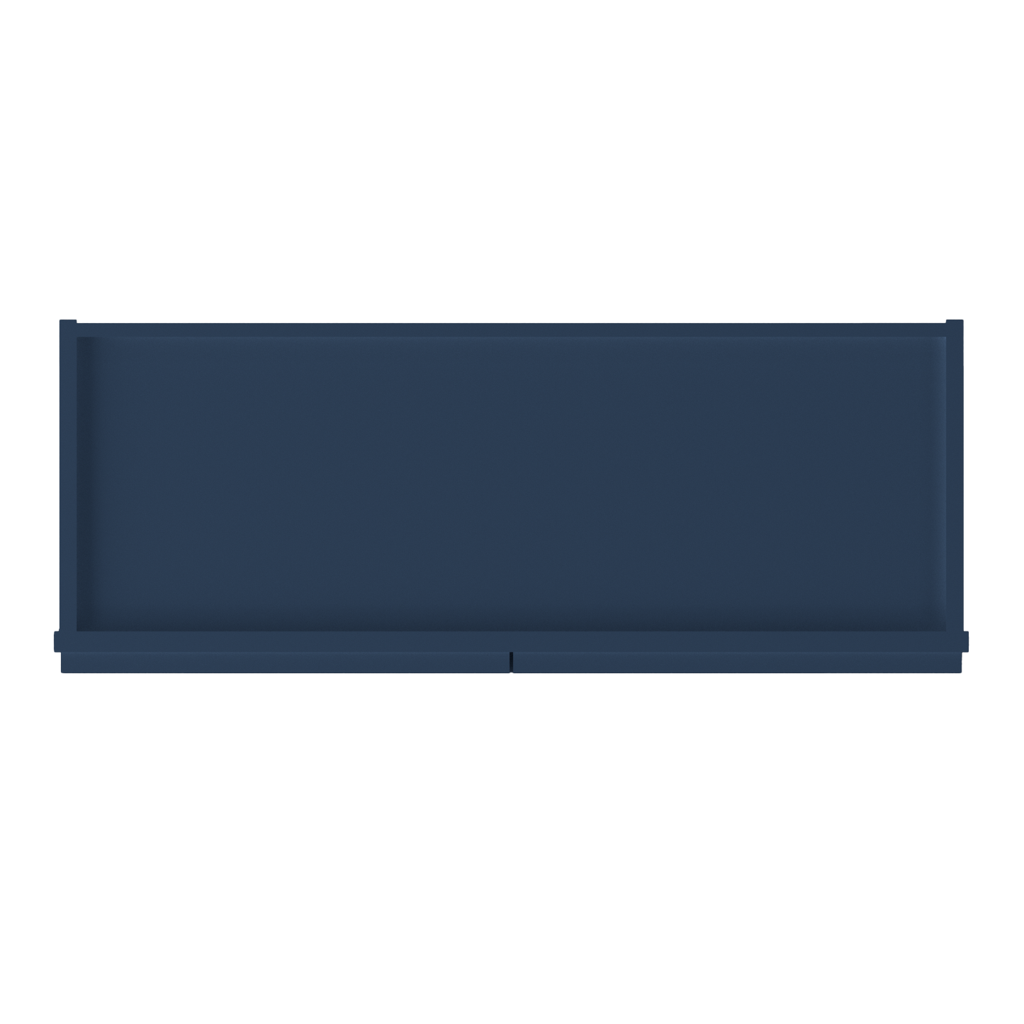 Wall Kitchen Cabinet W3336 Danbury Blue LessCare 33 in. width 36 in. height 12 in. depth - Kitchen Cabinets