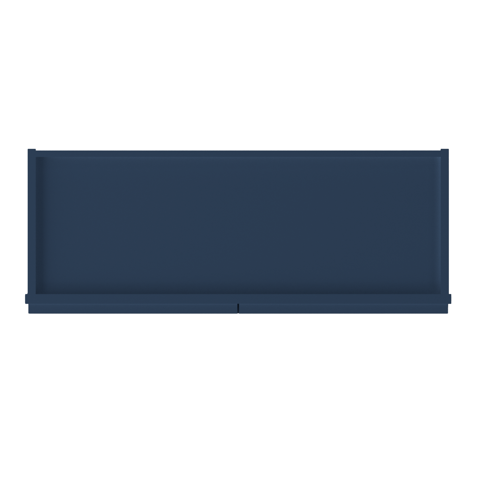 Wall Kitchen Cabinet W3336 Danbury Blue LessCare 33 in. width 36 in. height 12 in. depth - Kitchen Cabinets