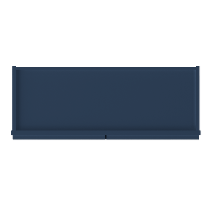 Wall Kitchen Cabinet W3336 Danbury Blue LessCare 33 in. width 36 in. height 12 in. depth - Kitchen Cabinets