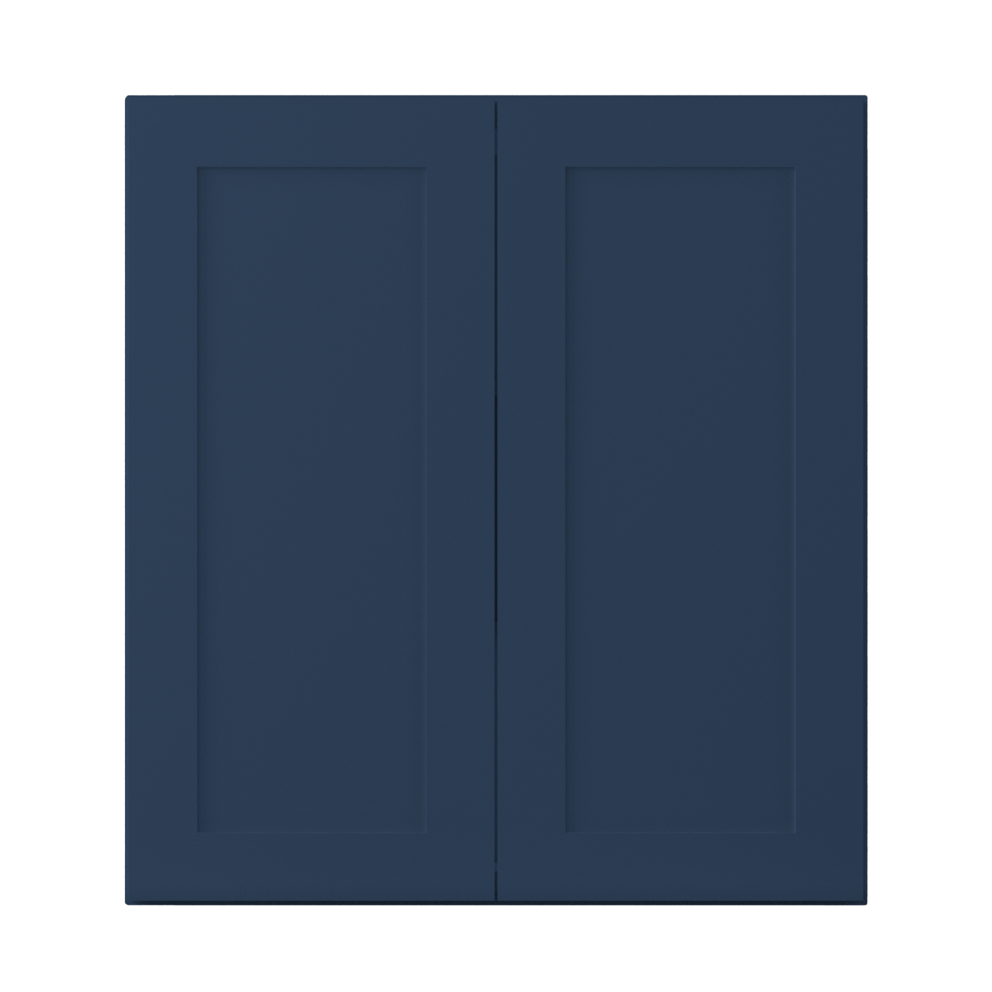 Wall Kitchen Cabinet W3336 Danbury Blue LessCare 33 in. width 36 in. height 12 in. depth - Kitchen Cabinets