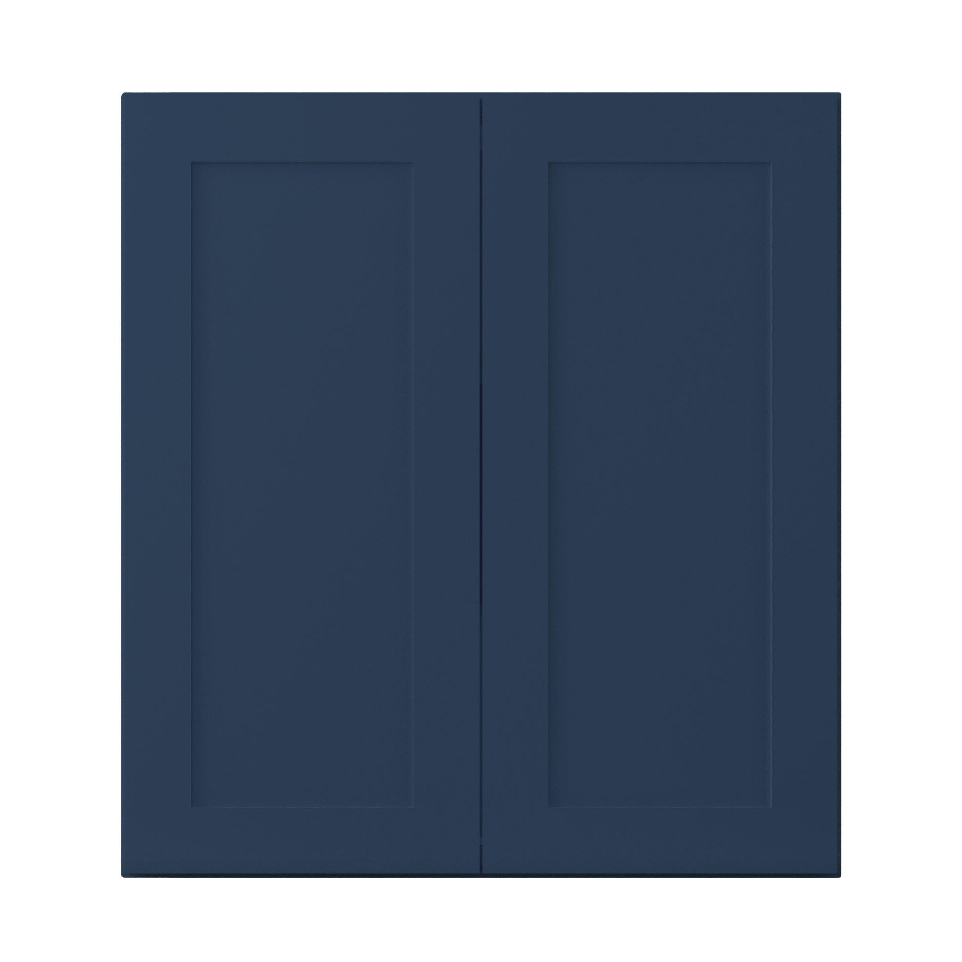 Wall Kitchen Cabinet W3336 Danbury Blue LessCare 33 in. width 36 in. height 12 in. depth - Kitchen Cabinets