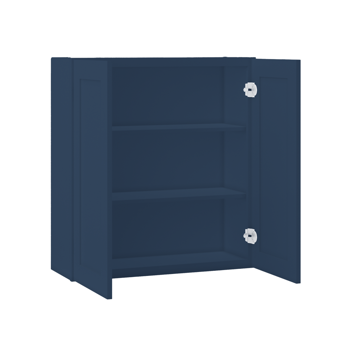 Wall Kitchen Cabinet W3336 Danbury Blue LessCare 33 in. width 36 in. height 12 in. depth - Kitchen Cabinets
