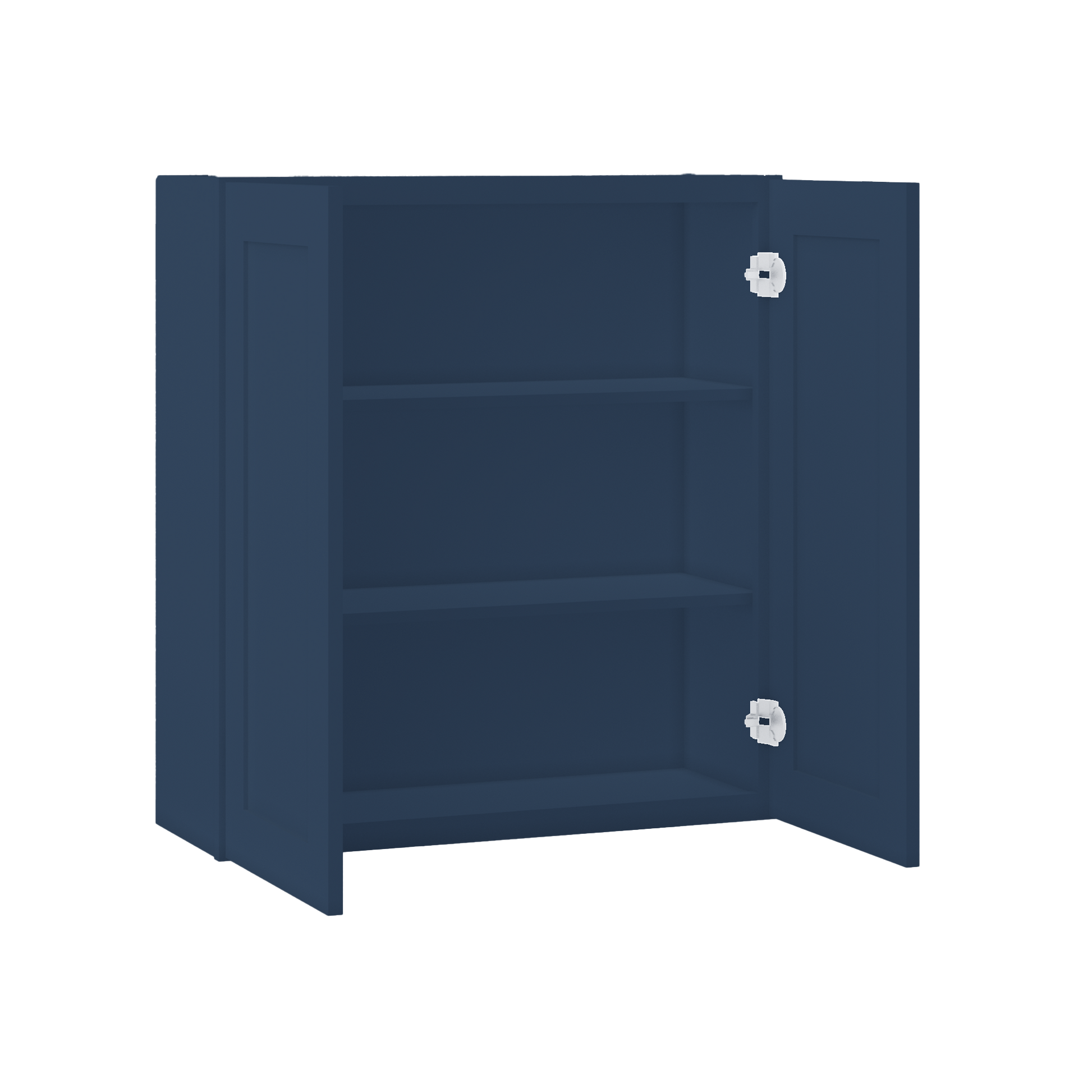 Wall Kitchen Cabinet W3336 Danbury Blue LessCare 33 in. width 36 in. height 12 in. depth - Kitchen Cabinets