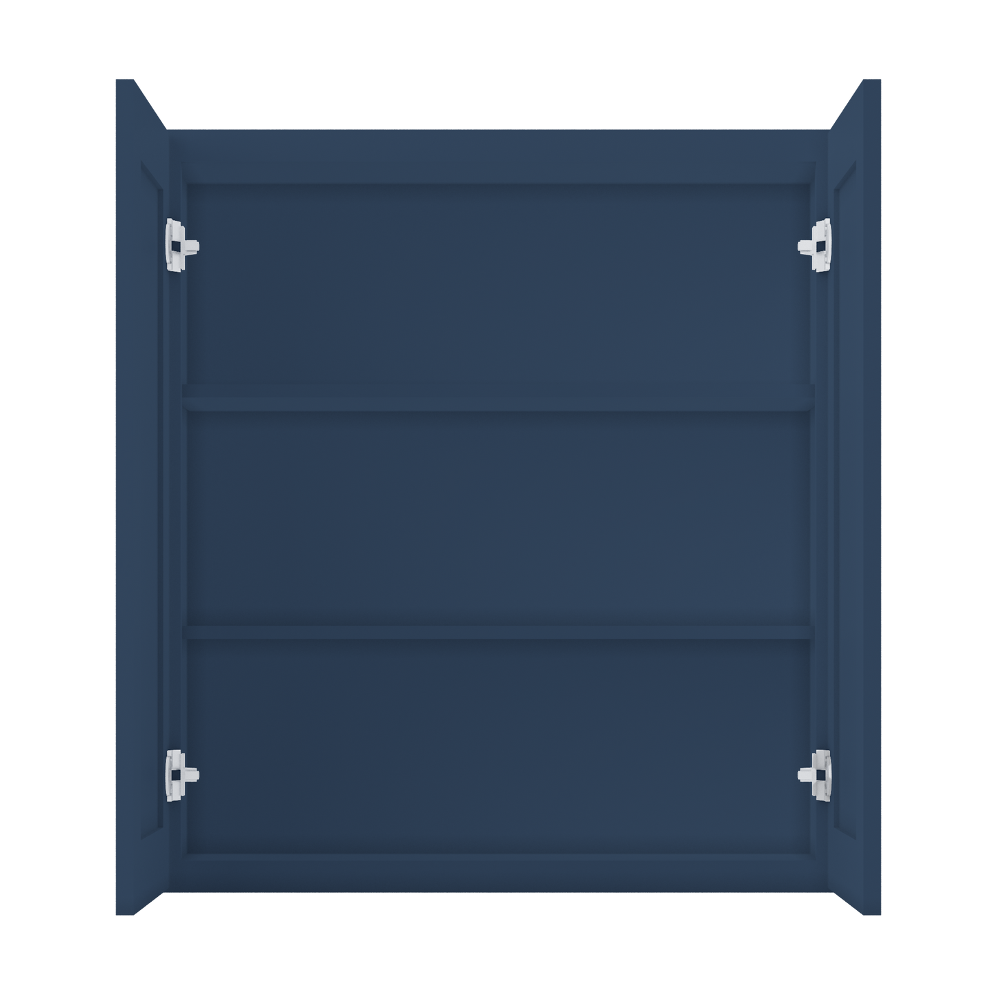Wall Kitchen Cabinet W3336 Danbury Blue LessCare 33 in. width 36 in. height 12 in. depth - Kitchen Cabinets
