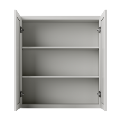 Wall Kitchen Cabinet W3336 Milan Pearl 33 in. width 36 in. height 12 in. depth - Kitchen Cabinets