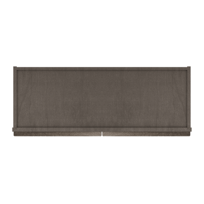Wall Kitchen Cabinet W3336 Milan Slate 33 in. width 36 in. height 12 in. depth - Kitchen Cabinets