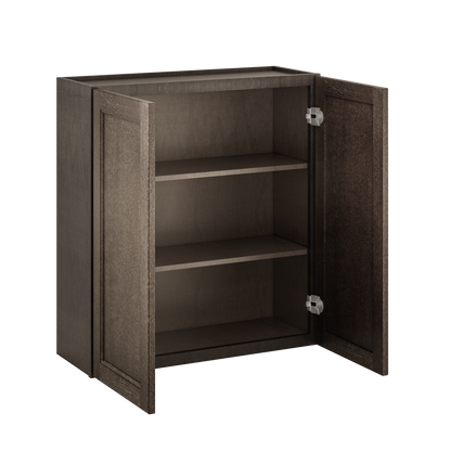 Wall Kitchen Cabinet W3336 Milan Slate 33 in. width 36 in. height 12 in. depth - Kitchen Cabinets