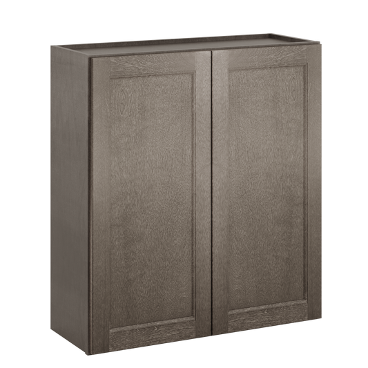 Wall Kitchen Cabinet W3336 Milan Slate 33 in. width 36 in. height 12 in. depth - Kitchen Cabinets
