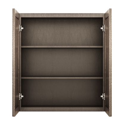 Wall Kitchen Cabinet W3336 Milan Slate 33 in. width 36 in. height 12 in. depth - Kitchen Cabinets
