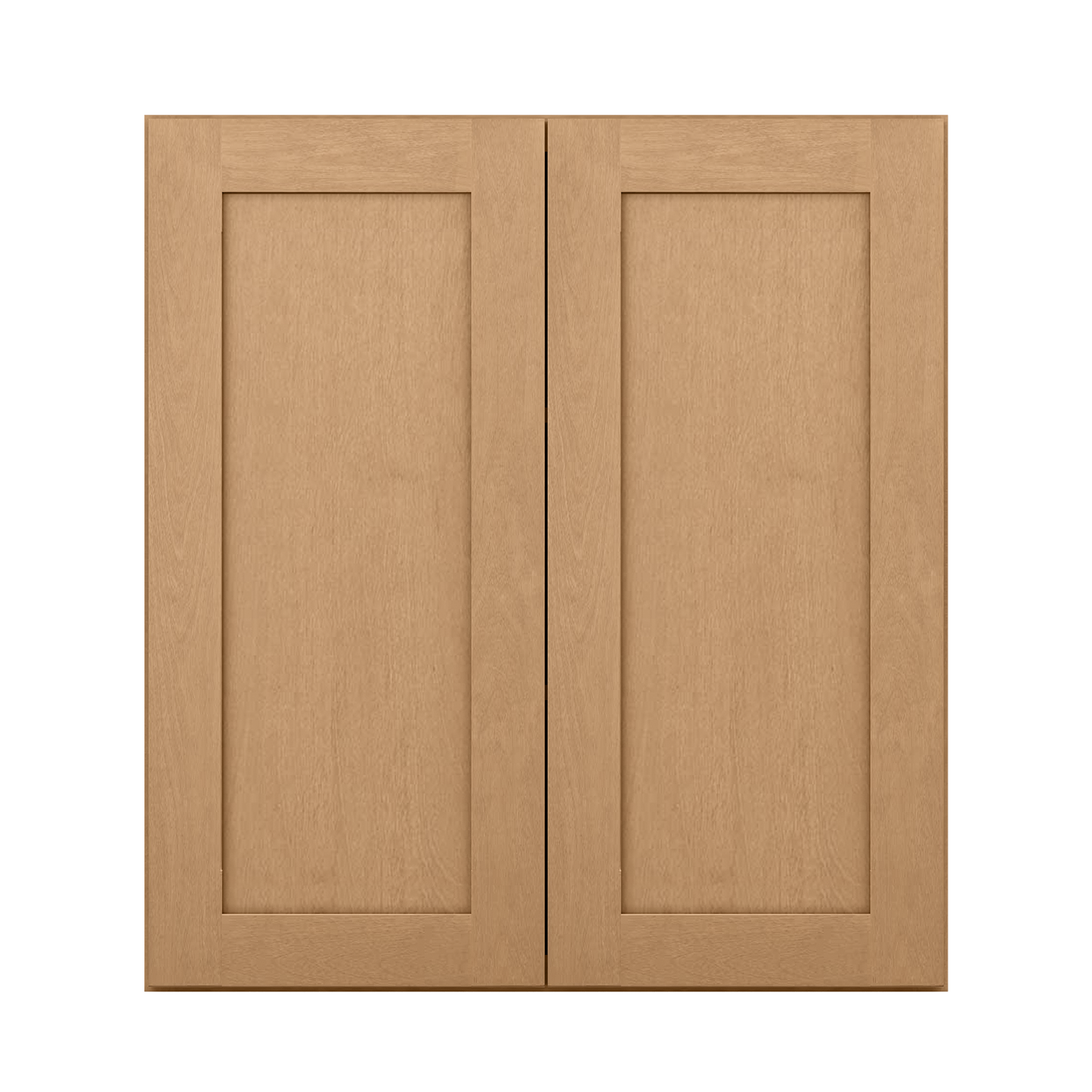 Wall Kitchen Cabinet W3336 Shaker Toffee LessCare 33 in. width 36 in. height 12 in. depth - Kitchen Cabinets