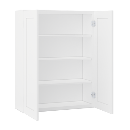 Wall Kitchen Cabinet W3342 Alpina White LessCare 33 in. width 42 in. height 12 in. depth - Kitchen Cabinets