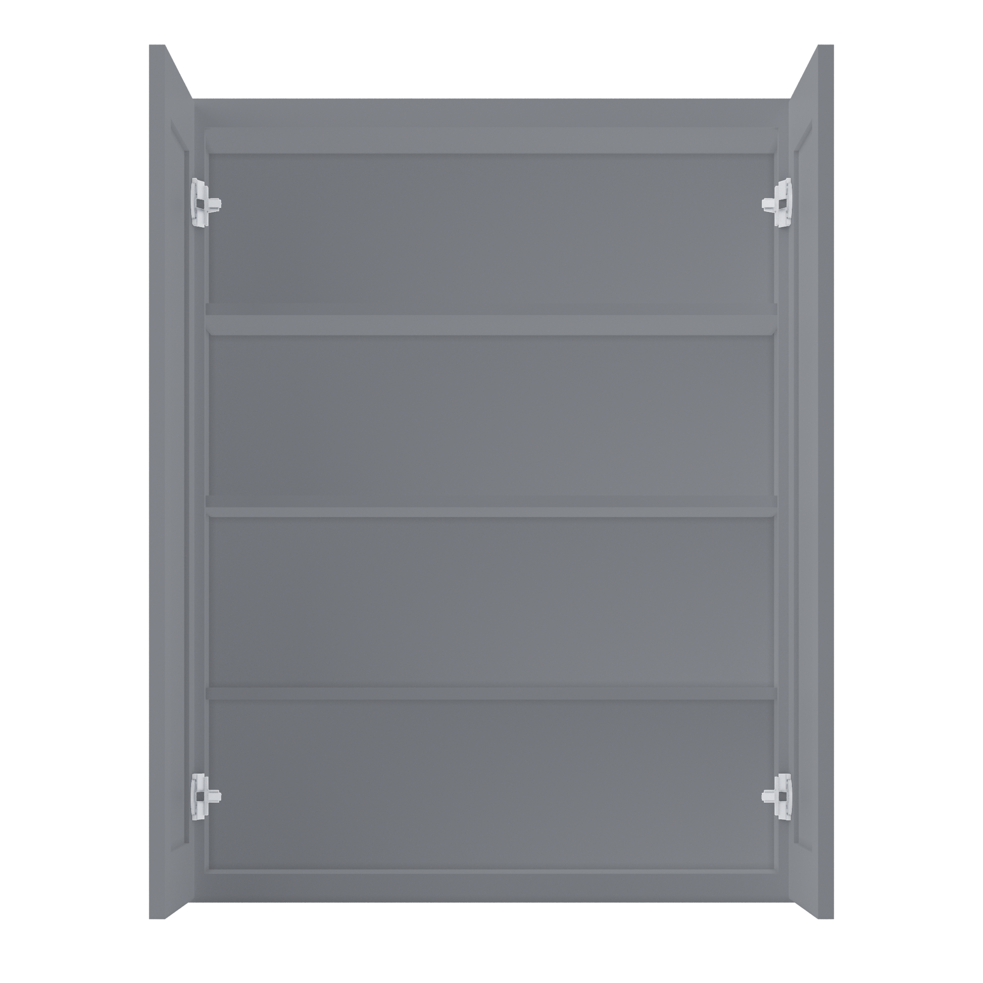 Wall Kitchen Cabinet W3342 Colonial Gray LessCare 33 in. width 42 in. height 12 in. depth - Kitchen Cabinets
