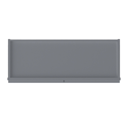 Wall Kitchen Cabinet W3342 Colonial Gray LessCare 33 in. width 42 in. height 12 in. depth - Kitchen Cabinets