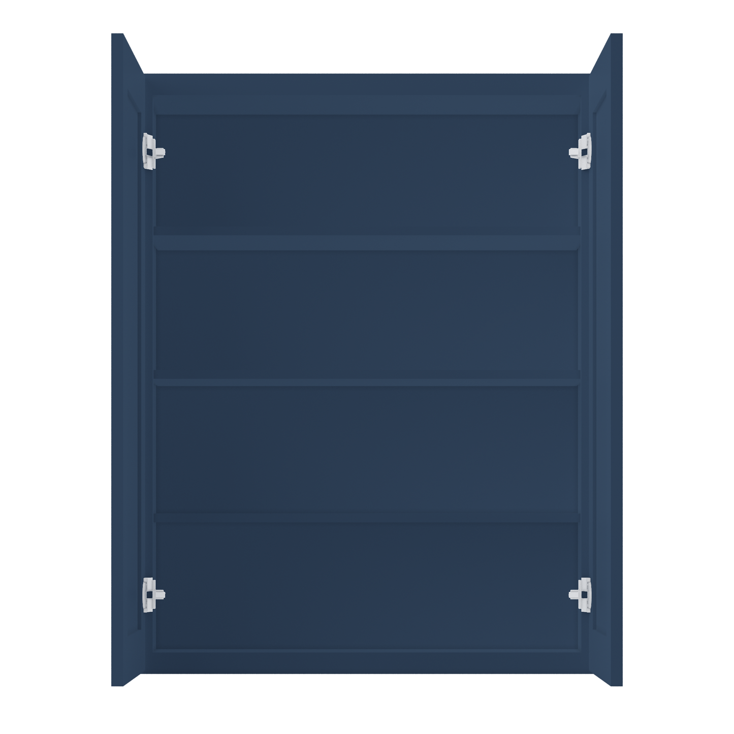 Wall Kitchen Cabinet W3342 Danbury Blue LessCare 33 in. width 42 in. height 12 in. depth - Kitchen Cabinets